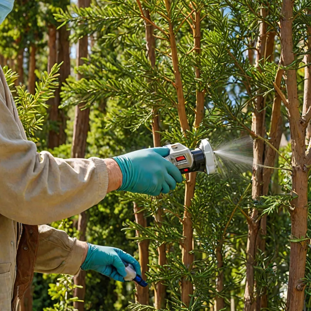 Oprysk na tuje przeciw brązowieniu - skuteczne metody ochrony