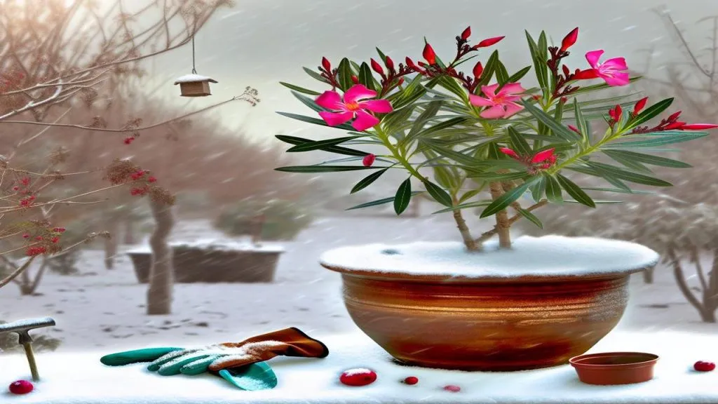 Czy oleander może zimować w ogrodzie?