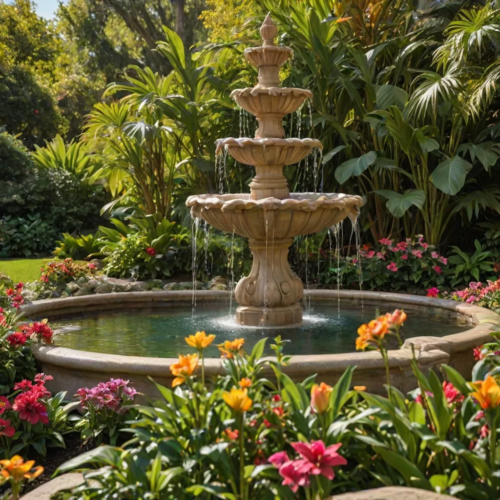 Fontanny i kaskady – jak dodać ruch wody do ogrodu?