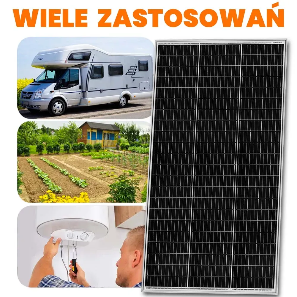 Panel słoneczny do podgrzewania wody 